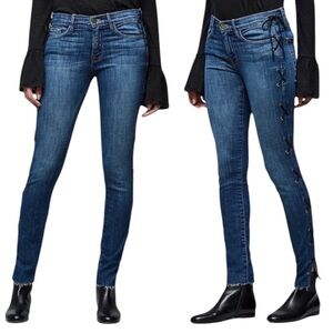 FRAME Denim Dark Blue Skinny Jeans